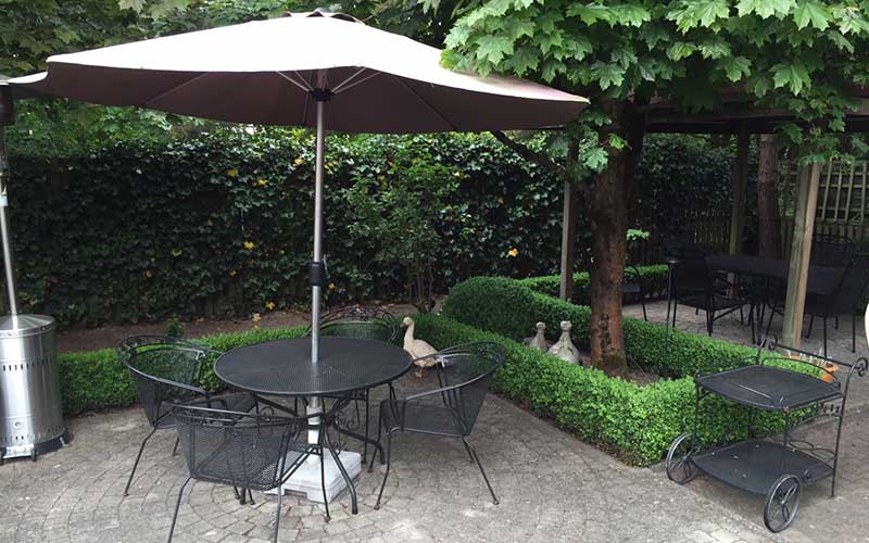 Chinees garden terras